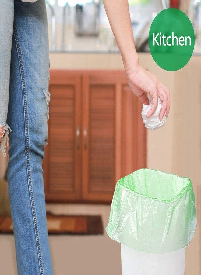 Eco Tone أكياس قمامة قابلة للتحلل الحيوي - أكياس قمامة خضراء للمطبخ من إيكو تون، طولها من 19 إلى 21 بوصة، أكياس متوسطة الحجم لسلال المهملات في الحمام والمنزل وغرفة النوم والمكتب وصندوق القمامة (عبوة من 6 لفات) - Image 3